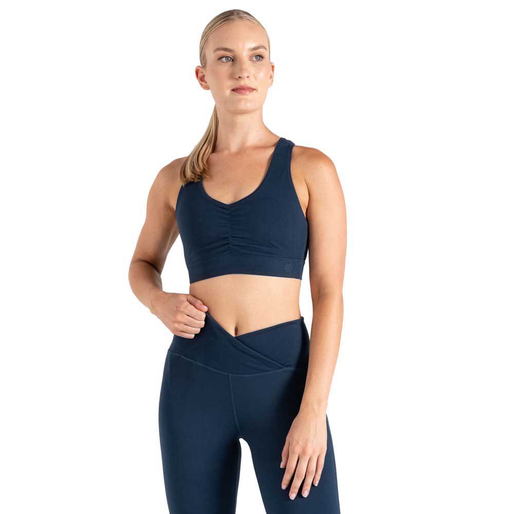 Dare2b Revived Sports Bra Blau M Frau von Dare2b