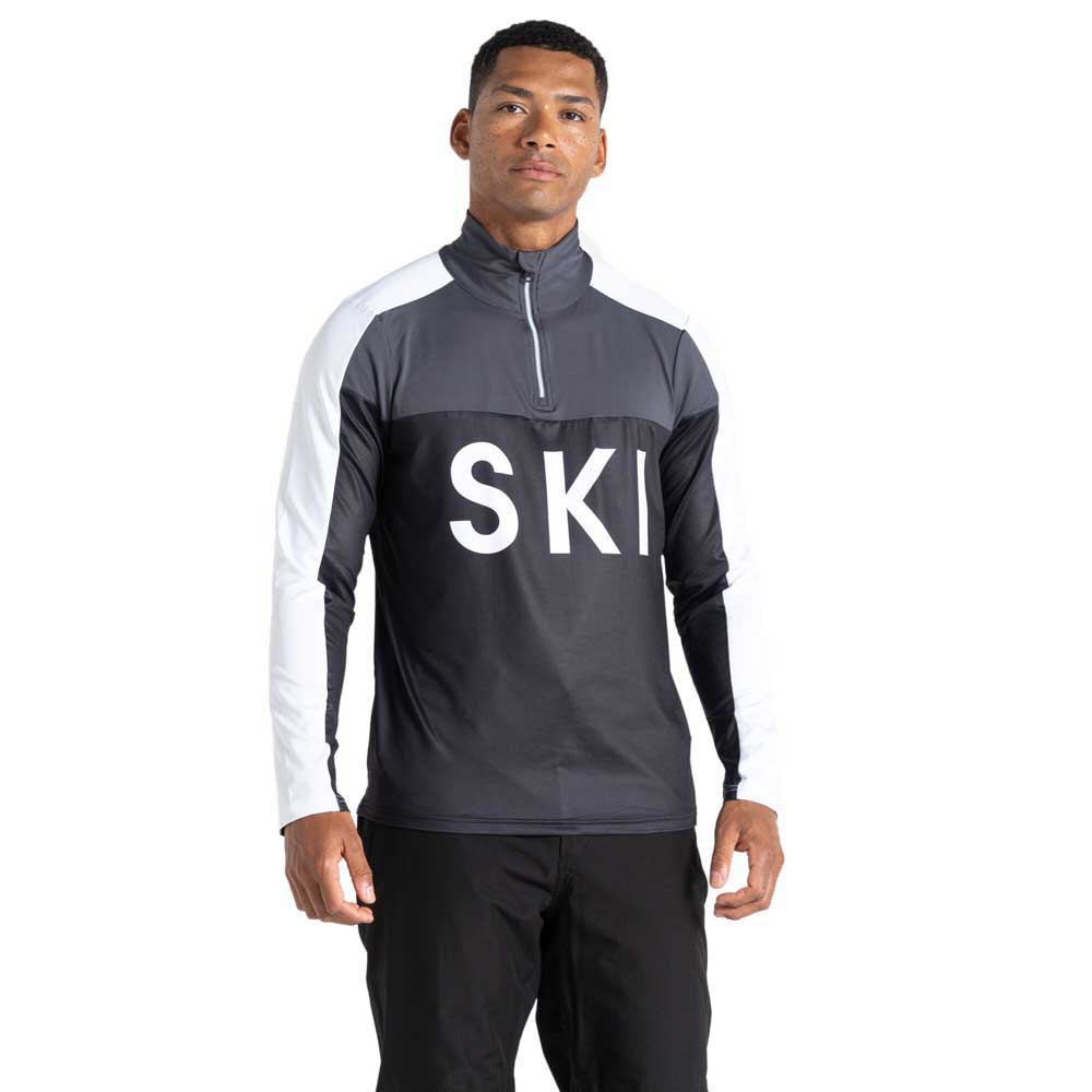 Dare2b Ski Core Half Zip Long Sleeve T-shirt Grau 2XL Mann von Dare2b