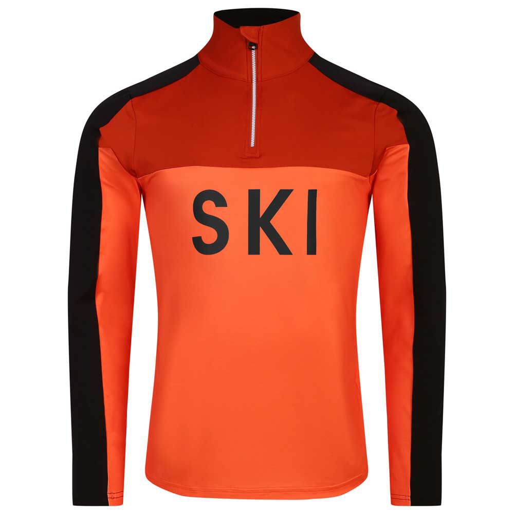 Dare2b Ski Core Half Zip Long Sleeve T-shirt Orange L Mann von Dare2b