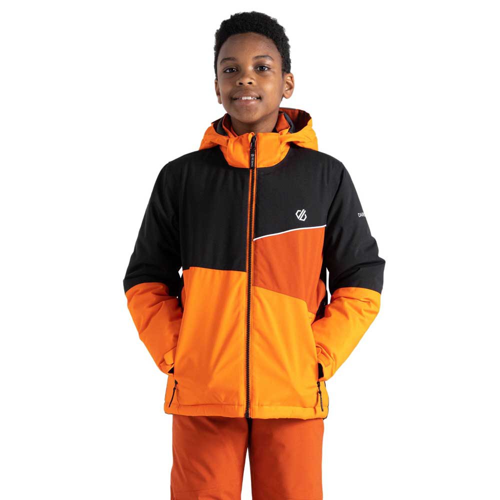 Dare2b Steazy Junior Hood Jacket Orange 11-12 Years Junge von Dare2b