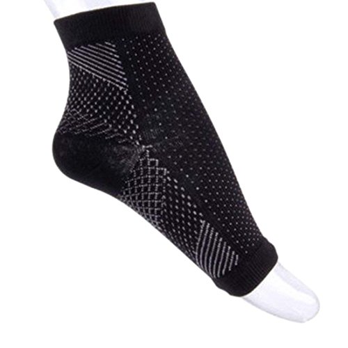 Darmlly 1 Paar Fuss Knoechel Compression Socken Anti Muedigkeit Krampfadern Aermel Outdoor-L/XL von Darmlly