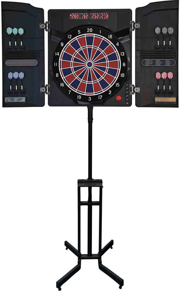 Dartona Dartautomat Set-Angebot E-Dartscheibe Dartona CB40 + Dartona Dartständer Universal von Dartona