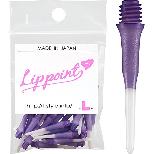 L-Style Lippoint Two Tone Softdart Spitzen - Lila - 30 Stück von Darts Corner