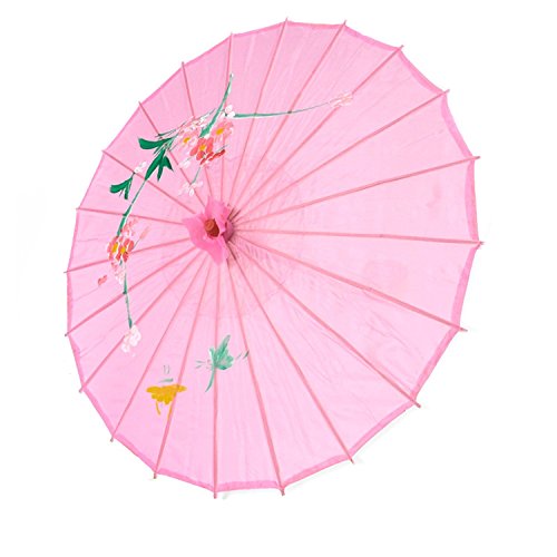 Dasuke Asiatischer chinesischer Regenschirm Sonnenschirm dekorativer Regenschirm (Pink) von Dasuke