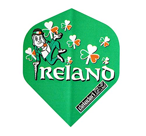 Datadart cmf 14 irish leprechaun standard form dart flights 5 sets von Datadart