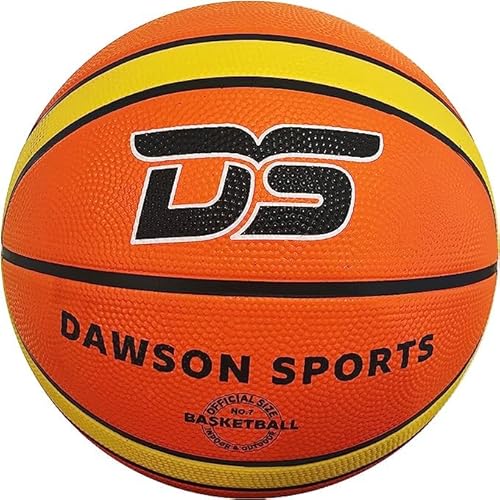 Dawson Sports – Erwachsene Größe 7 (74,9 cm) Gummi Basketball – volle Größe Basketball geeignet für Männer und Profis von Dawon Sports