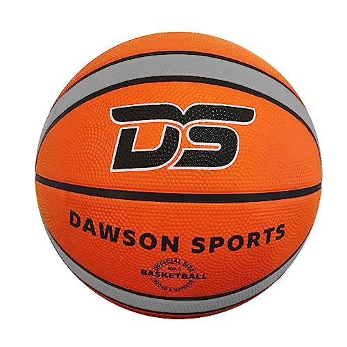 Dawson Sports Unisex Erwachsene 113006 Gummi Basketball - Größe 6 (113006) - Mehrfarbig, 6 von Dawon Sports