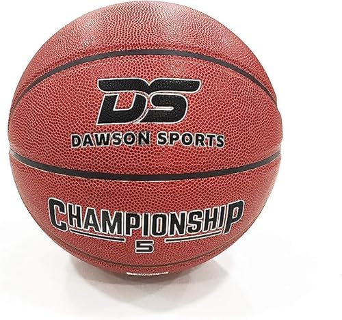 Dawson Sports Unisex Erwachsene DS PU Championship Basketball (113025) – Braun, Größe 5 von Dawon Sports