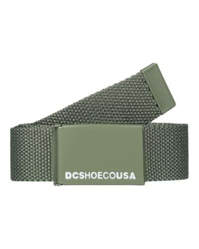 DC Shoes Herren Web Belt 3 Gürtel, Deep Lichen Green, Taille Unique von DC Shoes