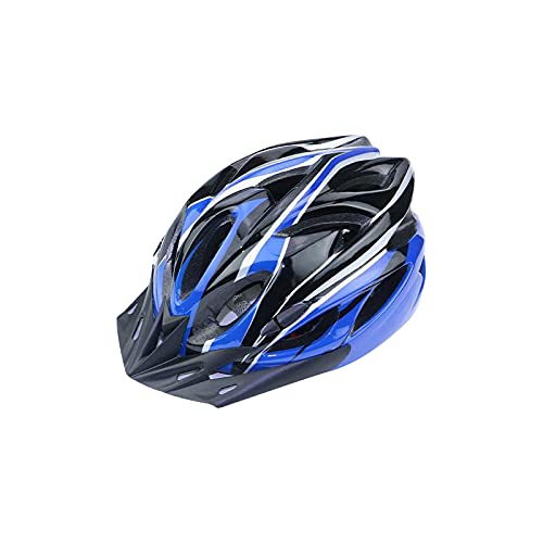 DeHolifer Fahrradhelm Damen Herren Leicht Mountainbike Helm, Helm Fahrrad Für Männer Frauen MTB Bike Helm Einstellbare Größe (Blau 2) von DeHolifer