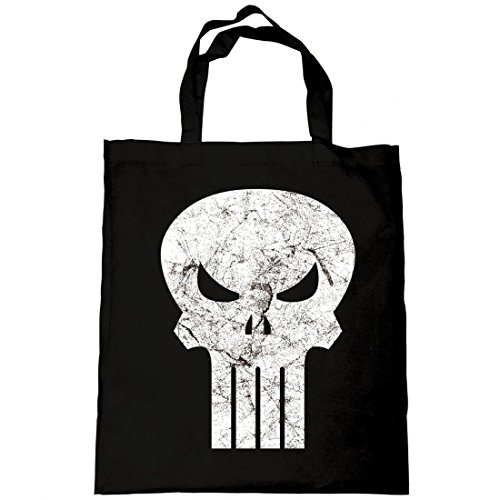 Marvel Comics - Punisher - Tasche Umhängetasche - Jute Beutel - Skull Logo von Deadpool