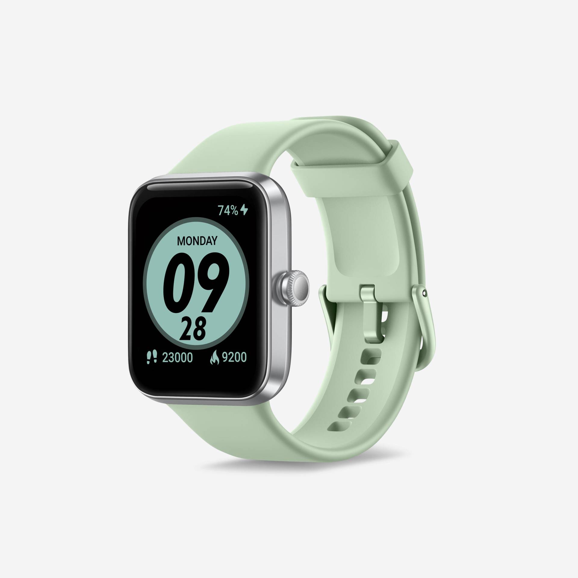 Laufuhr Smartwatch Multisportuhr mit Herzfrequenzmessung - CW500 S grün von Decathlon