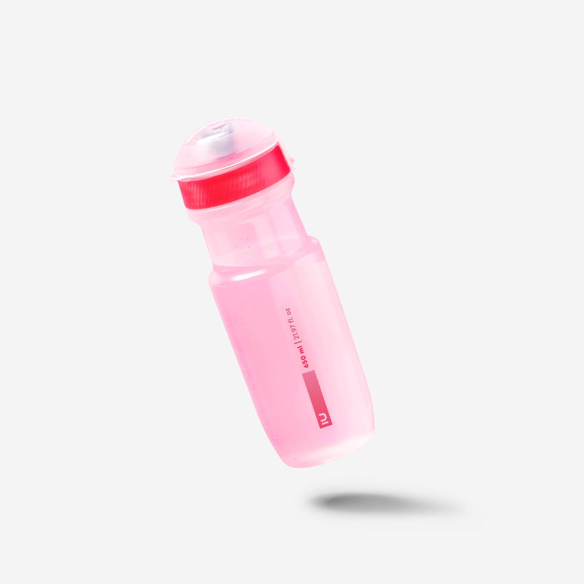 Trinkflasche Sport 650 ml rosa von Decathlon