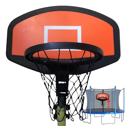 Decorhome Basketballkorb-Trampolin, 11 Zoll Durchmesser, robuster Basketballkorb für Trampolin, Basketball-Rückwand-Spielzeug im Freien, Basketballkorb für Kinder, Jungen und Mädchen von Decorhome