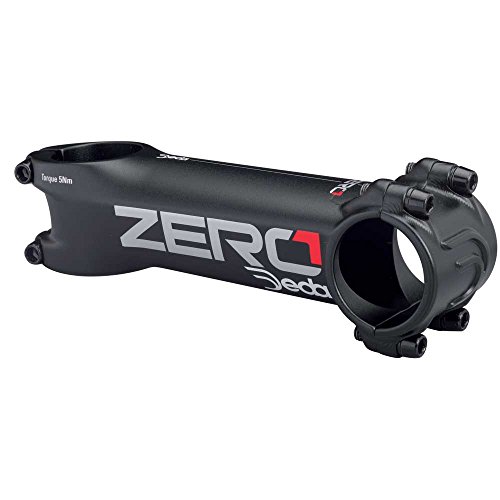Deda Elementi Zero1 Vorbau, für mm Fahrrad Unisex Erwachsene, schwarz von DEDA
