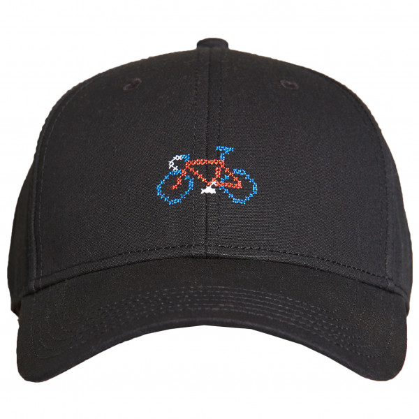 DEDICATED - Sport Cap Stitch Bike - Cap Gr One Size schwarz von Dedicated
