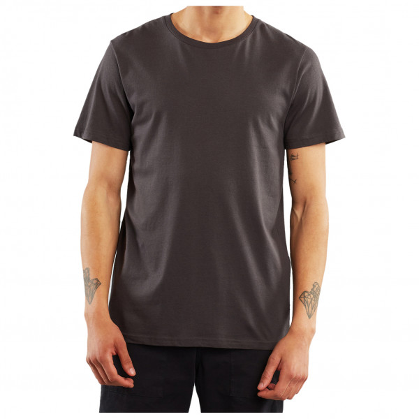 DEDICATED - T-Shirt Stockholm - T-Shirt Gr XL grau von Dedicated