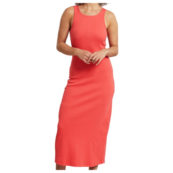 DEDICATED - Women's Rib Dress Motala - Kleid Gr XL rot von Dedicated