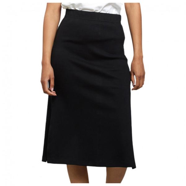 DEDICATED - Women's Rib Skirt Kvarnvik - Rock Gr XS grün;schwarz von Dedicated