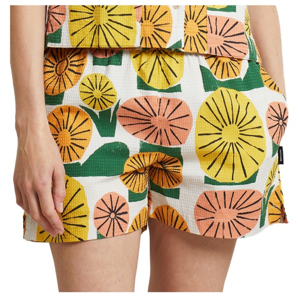 DEDICATED - Women's Shorts Aspudden Dandelions - Shorts Gr M beige von Dedicated