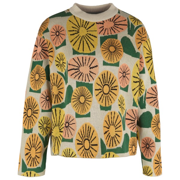 DEDICATED - Women's Sweater Limhamn Dandelions - Pullover Gr L beige von Dedicated