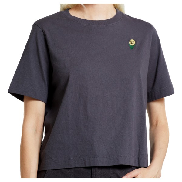 DEDICATED - Women's T-Shirt Vadstena One Dandelion - T-Shirt Gr L;M;S;XL;XS grau;weiß von Dedicated