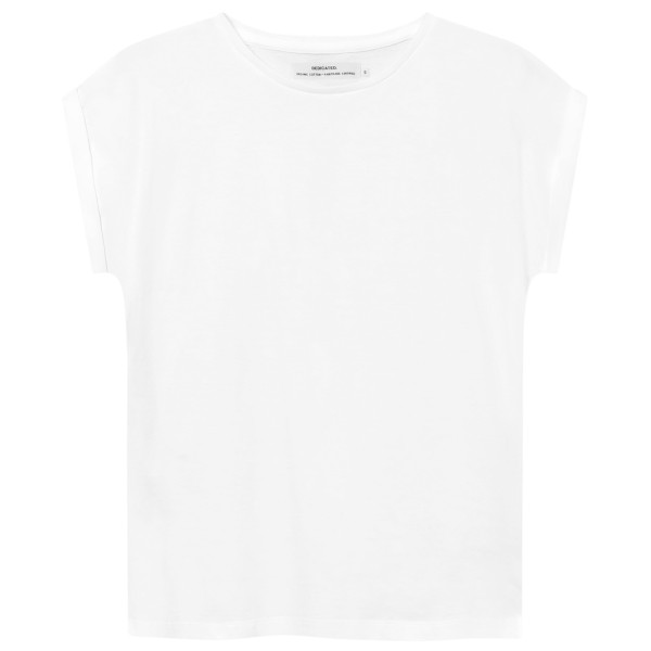DEDICATED - Women's T-Shirt Visby Base Gr XS weiß von Dedicated