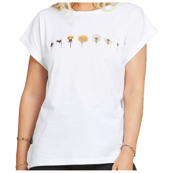 DEDICATED - Women's T-Shirt Visby Dandelion Gr L;XL;XS weiß von Dedicated