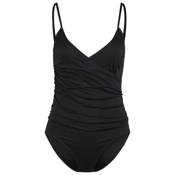 DEDICATED - Women's Wrap Swimsuit Klinte - Badeanzug Gr XL schwarz von Dedicated
