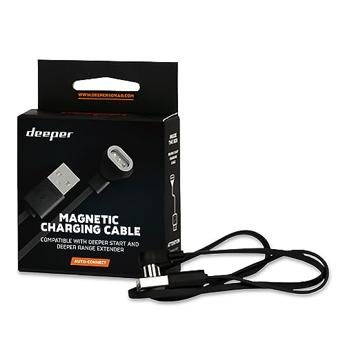 Magnetic USB Charging Cable for Deeper Start Smart Sonar Fish Finder and Deeper Range Extender von Deeper