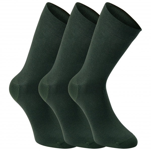 Deerhunter - Bamboo Socks 3-Pack - Wandersocken Gr 36-39;40-43;44-47 grün;schwarz von Deerhunter