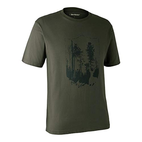 Deerhunter T-Shirt mit Schild von Deerhunter