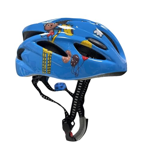 Kinderfahrradhelm | Schaumstoff-Skateboardhelme für Kleinkinder | Verstellbare Sicherheits-Kinderfahrradhelme für Kinder, belüftete Multisport-Scooter-Rollschuh-Inline-Skating-Helme von Deewar