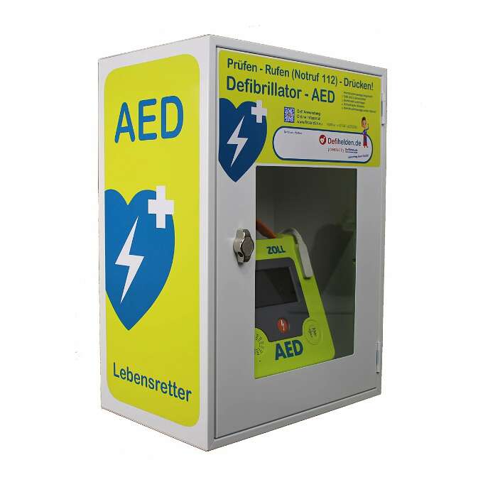 DefiStore.de Zoll Wandschrank für Defibrillator "AED 3" von DefiStore.de Zoll