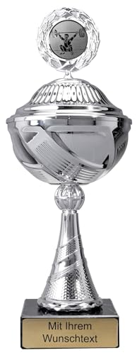 Pokale 14er Serie 59360 Silber mit Deckel 25,3 cm von Deitert