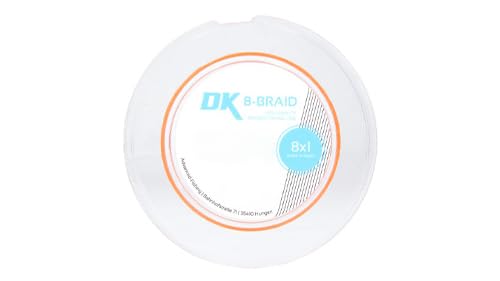 DEKA 8-Braid PE Orange 100 m (bis 1200 m) 0.8 (16 lbs)***Großspule***hohe Wurfweiten***geringe Dehnung*** von Deka