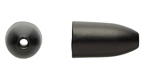 Deka Tungsten Bullet Weight Worm Black Matt 1/2 Oz / 14,0 g von Deka
