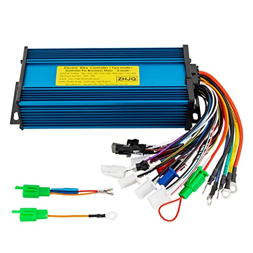 Dekltus Motor Brushless Controller, E-Bike-Steuerung, 60V Elektroroller Controller, 800W-1500W Fahrradmotorsteuerung für E-Bike Geschwindigkeitsregelung von Dekltus