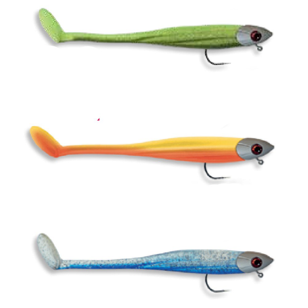 Delalande Speed Slim Soft Lure 140 Mm 20g 20 Units Mehrfarbig von Delalande