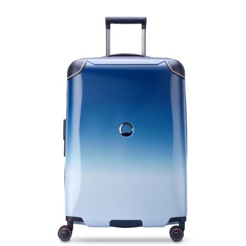 DELSEY PARIS - DELSEY CACTUS - Starrer Koffer mittlerer Größer - 66x43x30 cm - 72 Liter - L - Gradient weiß / blau von DELSEY PARIS