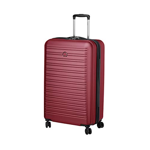 DELSEY PARIS - SEGUR 2.0 - Mittelschwerer Hartschalenkoffer - 69x47x29 cm - 82 Liter - M - Rot von DELSEY PARIS