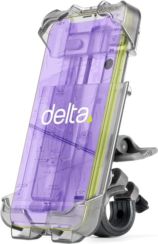 Delta Cycle & Home Delta Smartphone Fahrrad, Motorrad, für iPhone, Android, Samsung, HTC, wasserdicht, Normale Halterung, Small Phone Holder von Delta Cycle and Home