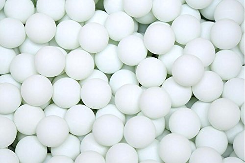 Demarkt 50x Tischtennis Bälle Ping Pong Bälle Tischtennisbälle ohne Aufdruck 40mm Weiß von Demarkt