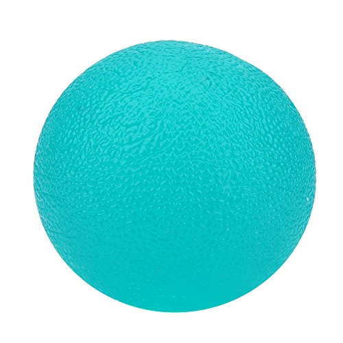 Demeras Handtherapie-Ball für Fingerkraftübung Silikon-Stressabbau-Ball Mehrere Farben(Grün) von Demeras