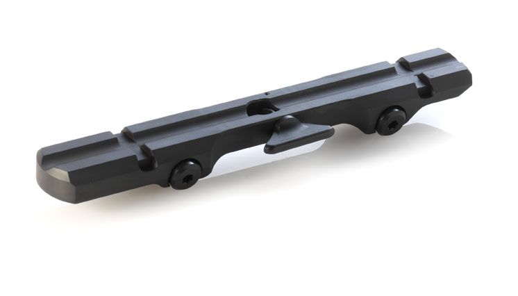 Dentler Grundschiene Basis Waffenmodell: Mauser M98/K98 mit Wulst ohne Bohrungen von Dentler