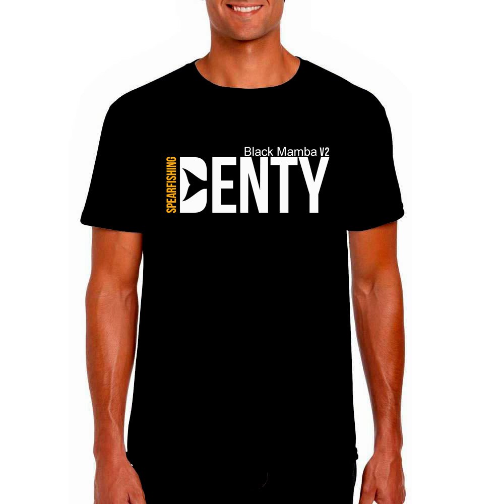 Denty Black Mamba V2 Short Sleeve T-shirt Schwarz S Mann von Denty
