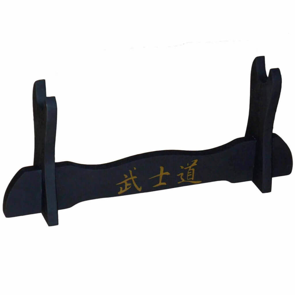DerShogun Schwertständer mit Bushido Schriftzeichen für 1 Schwert von DerShogun