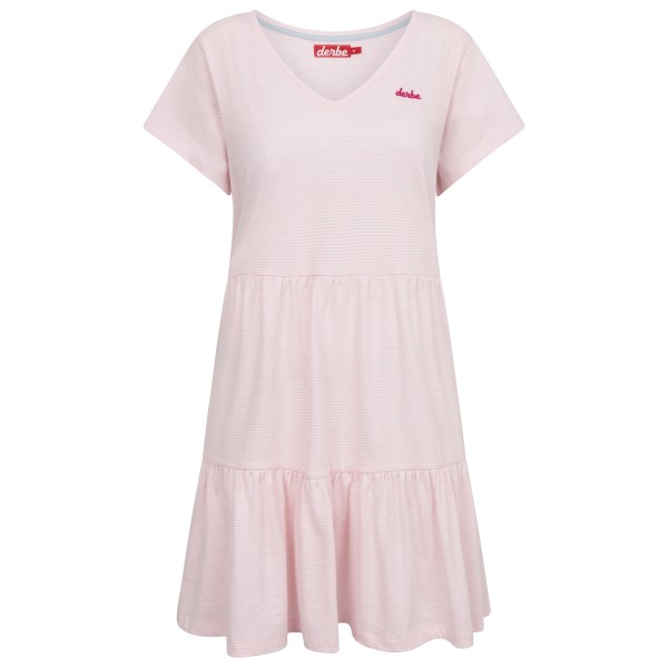 Derbe - Women's Dress Multistriped - Kleid Gr L rosa von Derbe