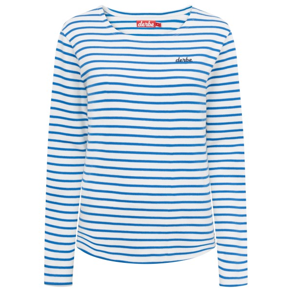 Derbe - Women's L/S Interstriped - Longsleeve Gr S blau von Derbe