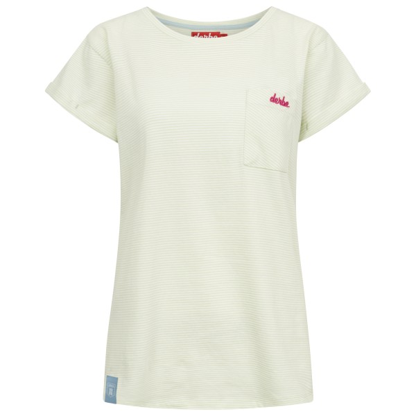 Derbe - Women's S/S Multistriped - T-Shirt Gr M weiß/beige von Derbe